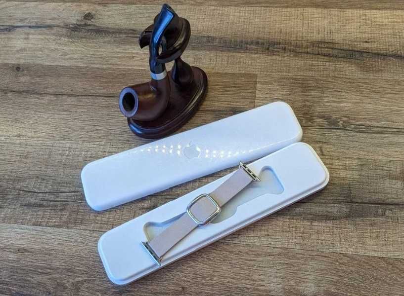 Ремешок Apple Watch 41 40 38 mm Soft Pink Modern Buckle Large (ML7F3)