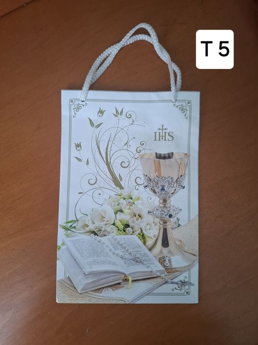 Torebka na prezent I Komunia Święta