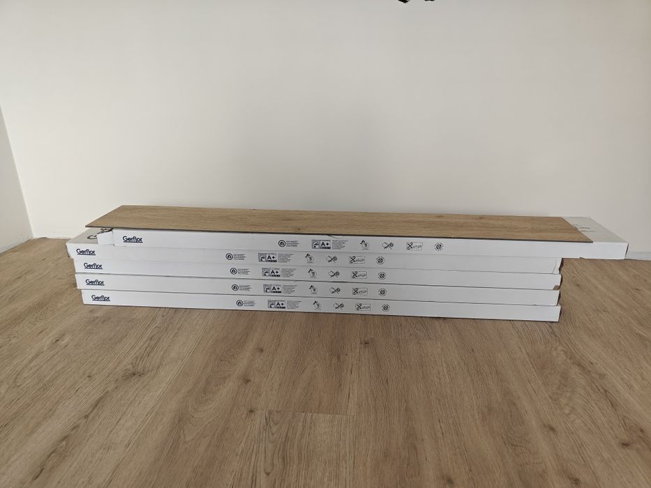 Sprzedam Panele winylowe GERFLOR CREATION 55 CHARMING OAK BEIGE – ok. 16 m²