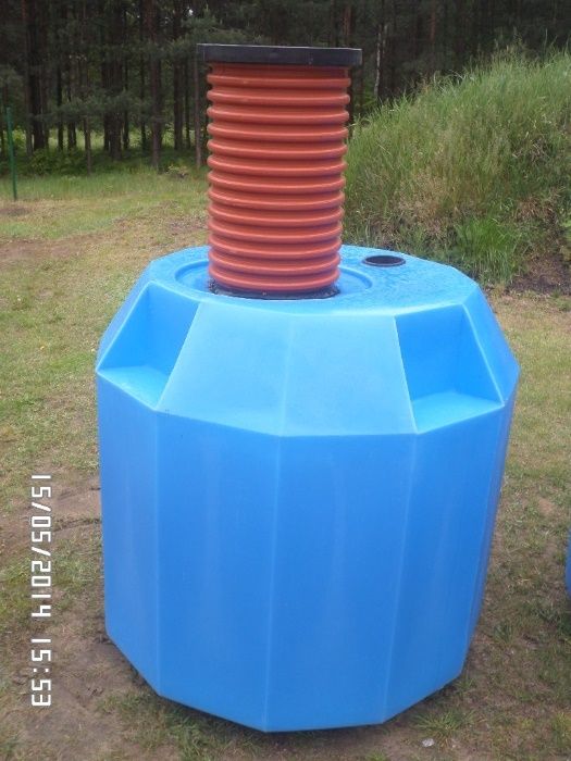 Szambo Zbiornik Deszczówka 1300L PRO-PLAST Beczka Działka ROD