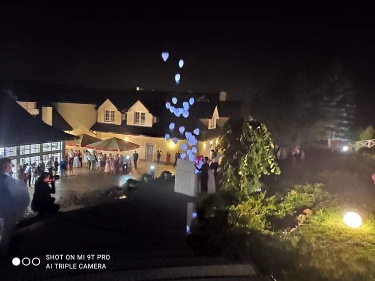 Balony LED wypełnione helem