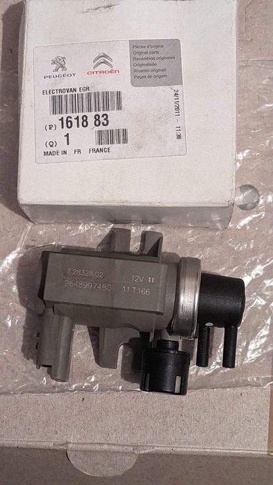 Клапан N75 Пежо Сітроен Фіат 9648997480 новий оригінал 
Підрулевий