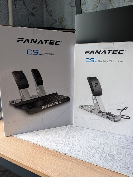 Fanatec CSL Pedals + Clutch kit