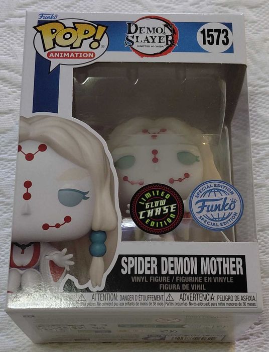 funko pop demon slayer 1573 spider demon mother glow chase