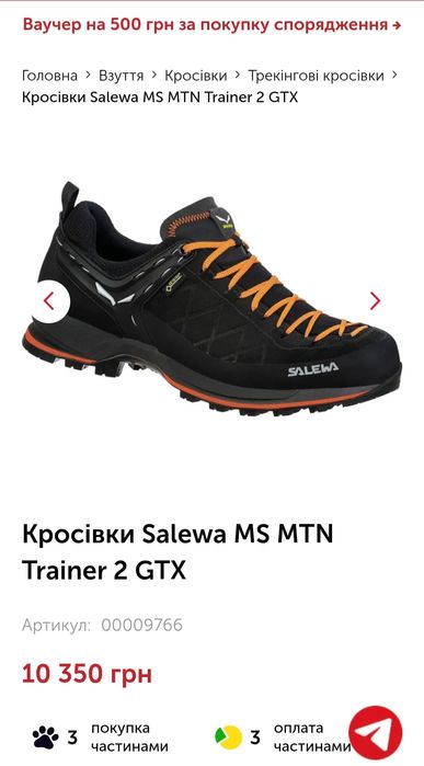 Salewa Трекінгові кросівки
