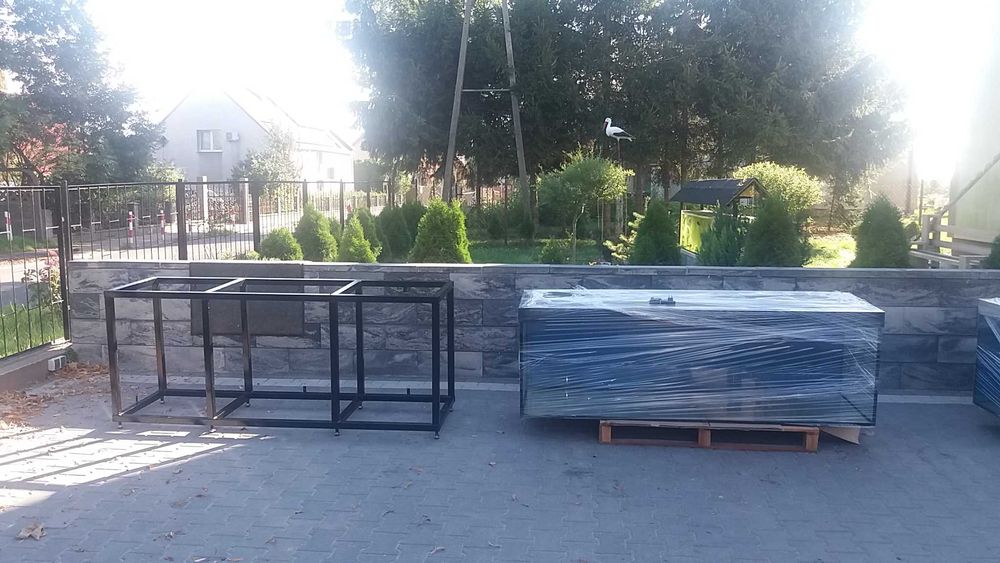 Akwarium proste 50x50x50 6mm 125 litrów optiwhite