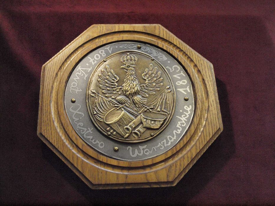 Ryngraf pamiątkowy, plakieta do szabel Księstwo Warszawskie 1807 -1815