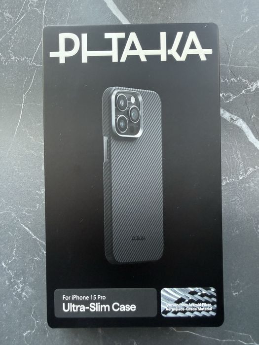 Оригінальний чохол PITAKA для iPhone 15 Pro Max