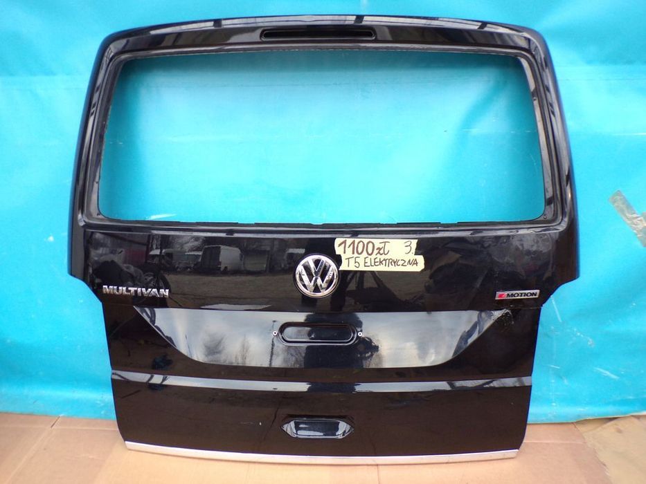 VW T6 CARAVELLE MULTIVAN 16- KLAPA TYLNA PODNOSZONA ELEKTRYCZNIE