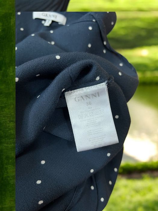 Ganni Resemont Crepe roz. 36 damska koszula z wiskozy