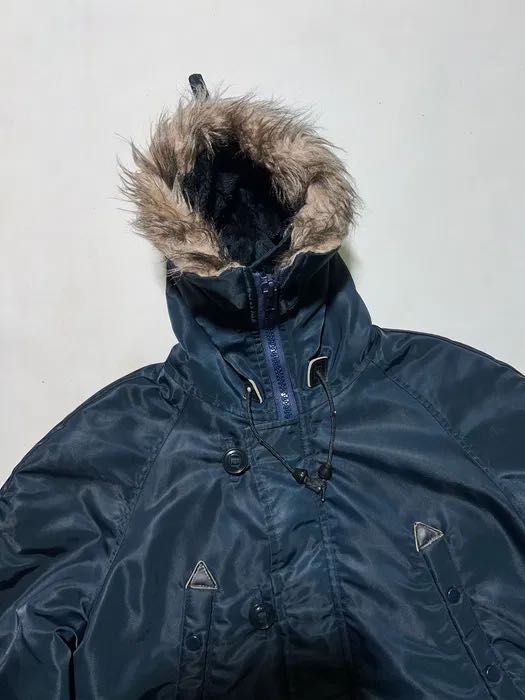 Зимова куртка парка Flight military N3B тепла рS оутдор нейлонова