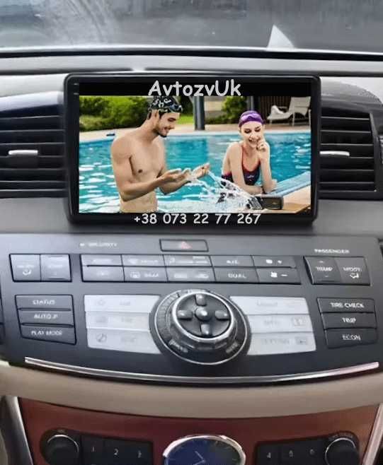 Магнітола QX60 JX35 INFINITI M35 M45 М35 М45 QX56 QX80 Q70 Андроїд 15