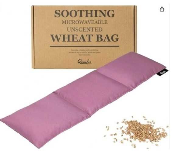Woreczek z pszenicą łagodzący ból do mikrofalówki