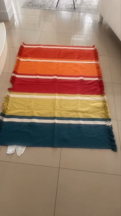 Kolorowy dywan Ikea