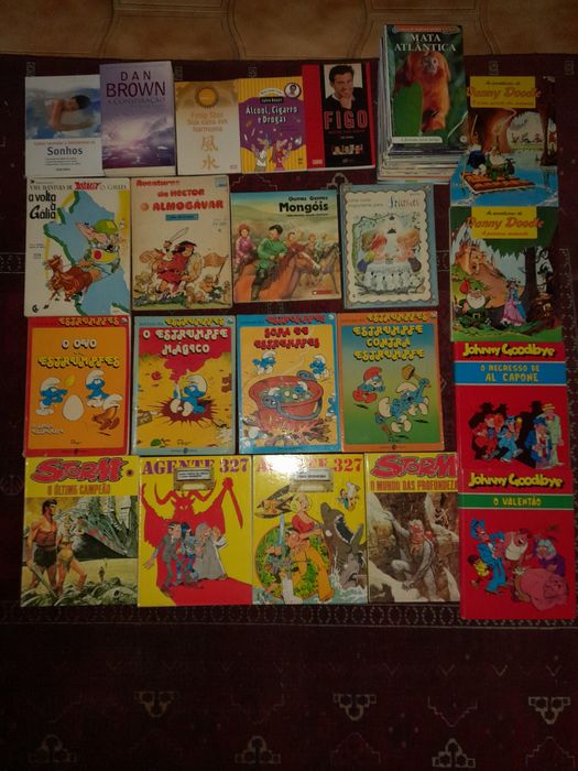 Livros Variados e  Banda desenhada 3livros a escolha 10eur