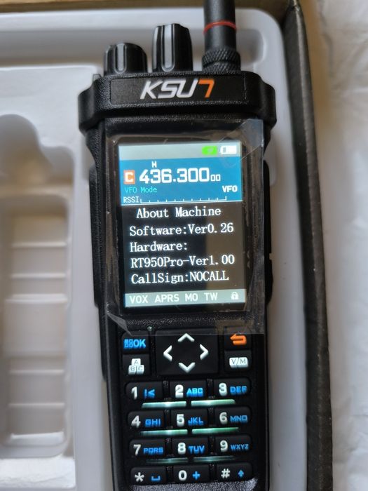 KSUN X 889 plus  Радіо 10W+ CB SW AM FM VHF UHF GPS APRS IPS  BT Нова Радіостанція 2026 крос репітерні функції, тридіапазона fw RT 950 якість