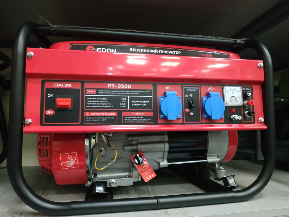Генератор 2.8/3КВт Edon PT-3500