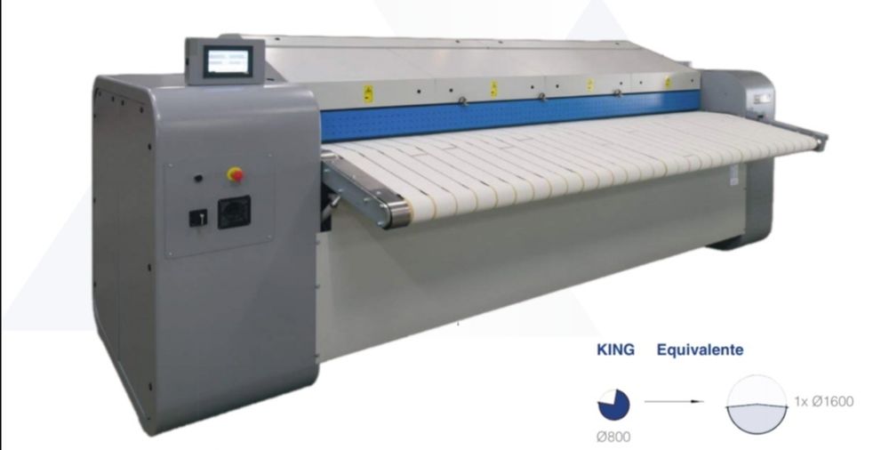 Calandra lavandaria industrial king