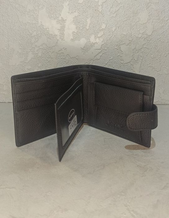 Гаманець чоловічий шкіряний  Dr. Bond кошелек мужской кожаный
