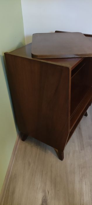Szafka z obrotowym blatem PRL stara w dobrym stanie