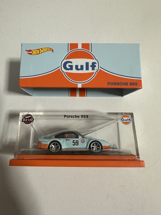 Hot wheels RLC porsche 959 GULF red line club