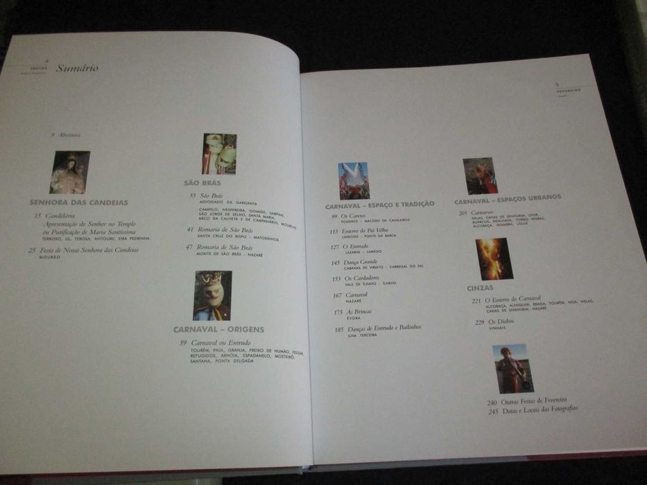 Livros Festas e Tradições Portuguesas Janeiro Fevereiro Março e Abril