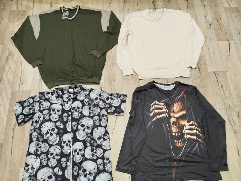 Чоловічий светр великого розміру