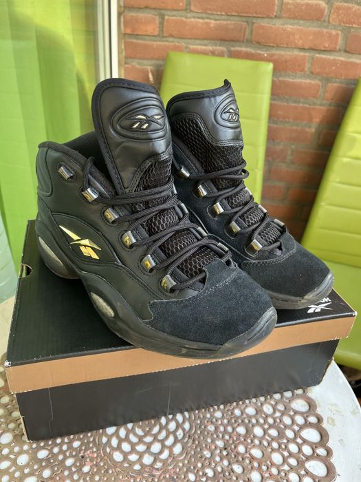 Кроссовки Reebok Question Mid Gold/Black 42,5 Maison Margiela Type