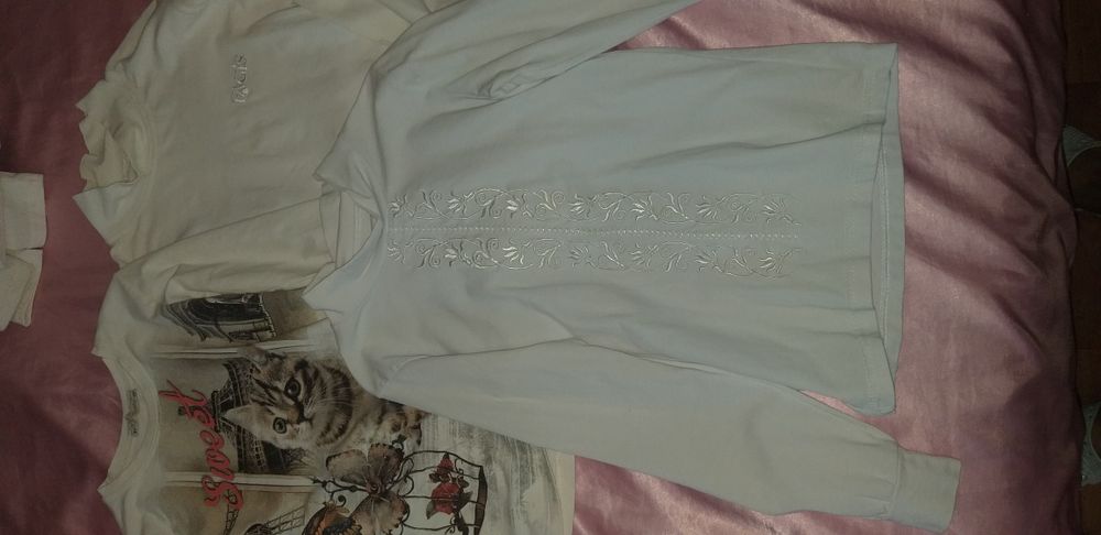 Школьные блузки, джегинсы