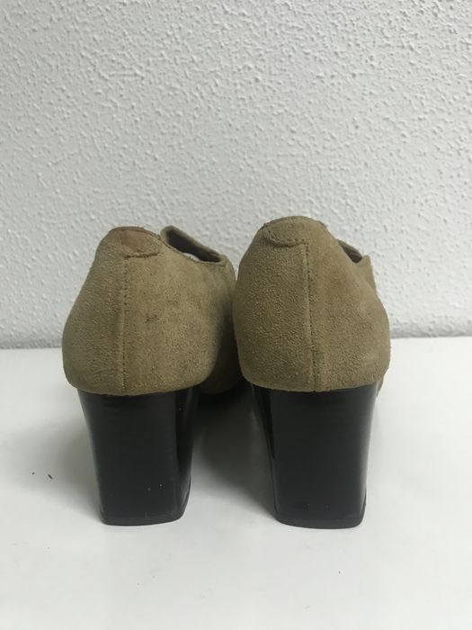 Sapatos Abotinados em Pele Foot Glove Marks & Spencer 37 Novos