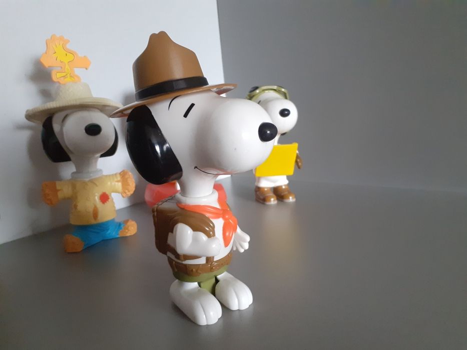 Snoopy figurki z McDonald