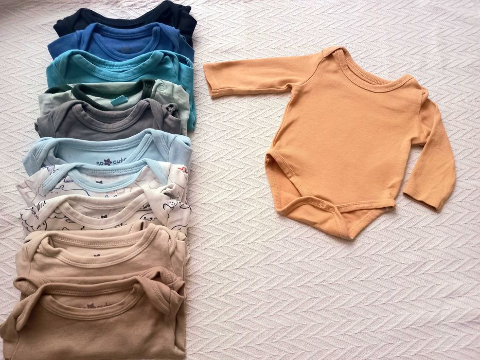 Ciuszki niemowlęce 62 do 68 plus kokon