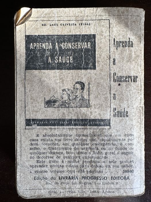 Guia das Ruas de Lisboa – Edição de 1964 – Livro de Bolso Vintage