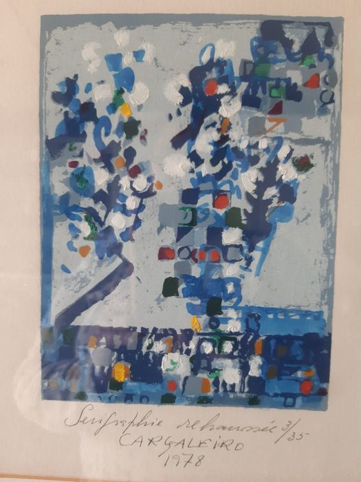 Serigrafia cargaleiro 1978