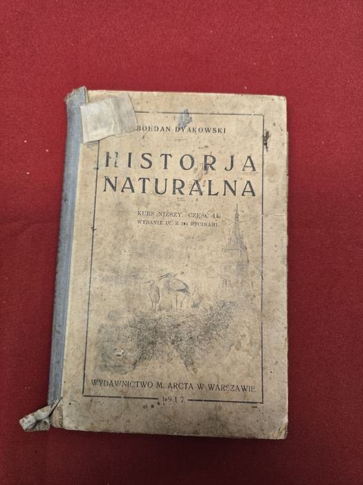 Ksiażka Historja Naturalna