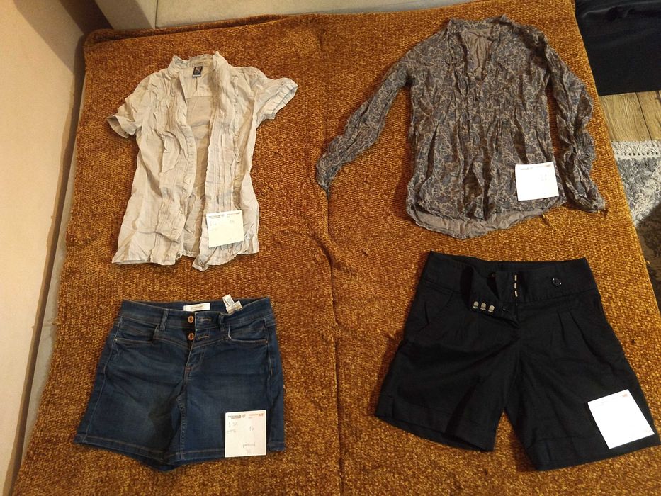Bluzki, spodnie damskie