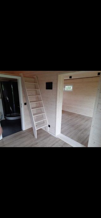 Domek drewniany szkieletowy 7x5 Kolumb