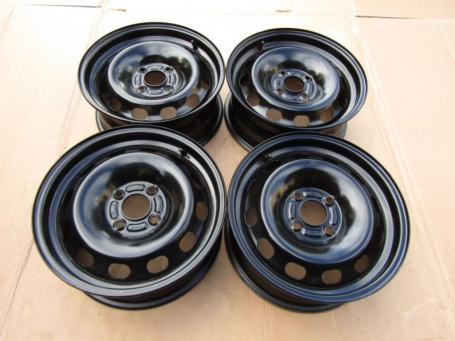 4x felgi stalowe 15 ford b-max fiesta mk6 mk7 mk8 ecosport transit courier mazda 2 b max 6 j 4x108 ET37,5 piasta 63,4 mm