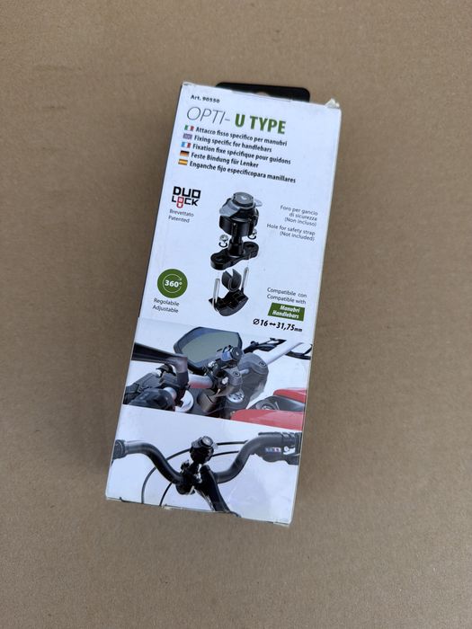Opti-Case uchwyt na telefon motocyklowy Komplet