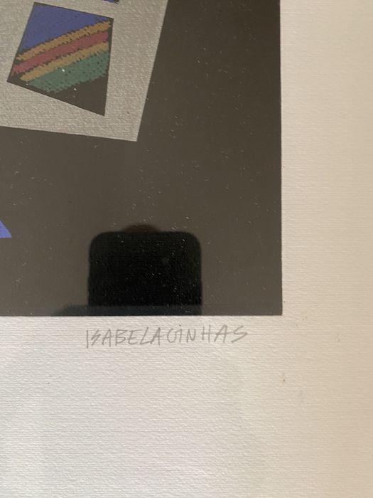 Serigrafia de Isabel laginhas