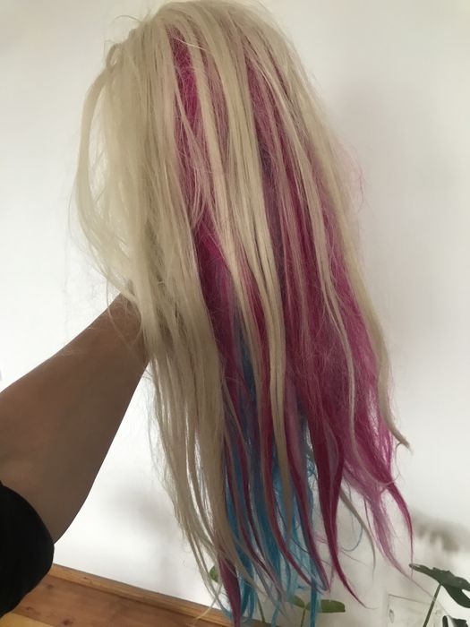 głowa główka do nauki do przykrecania do blat fryzjerstw dlugie wlosy