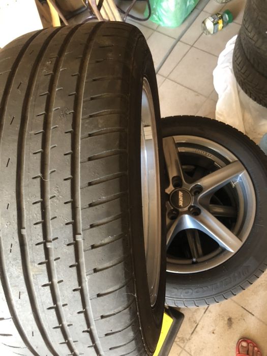 Колеса в сборе-диски,резина 5/120 205/55 R16