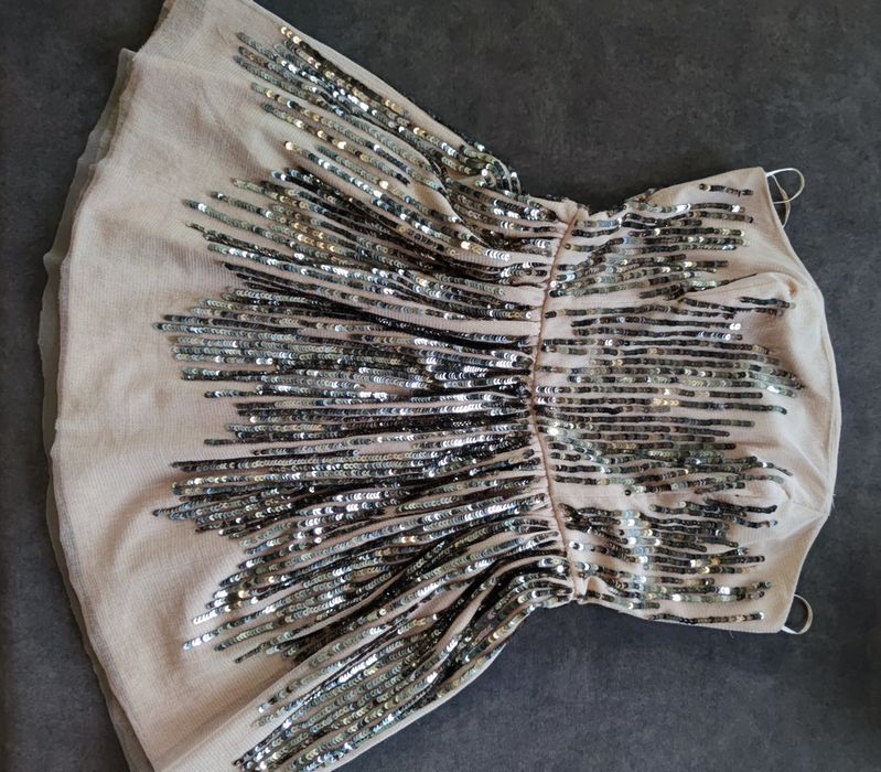 Sukienka  z cekinami Topshop