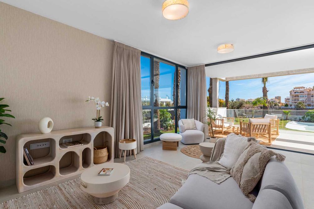 Новобудова 3 кімнати • 500м Пляж • Басейн • Мар-де-Крістал • Іспанія