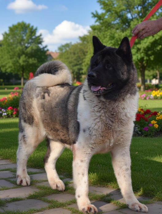 акита - хлопчик та дівчинка