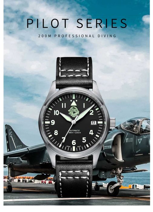 Мех. годинник з японським автоматичним механізмом NH35A "S.O.F. TIME"