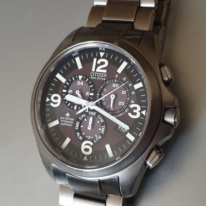 Citizen GMT Radio Controlled Titanium Diver Nurek Pilot Alpina Ball