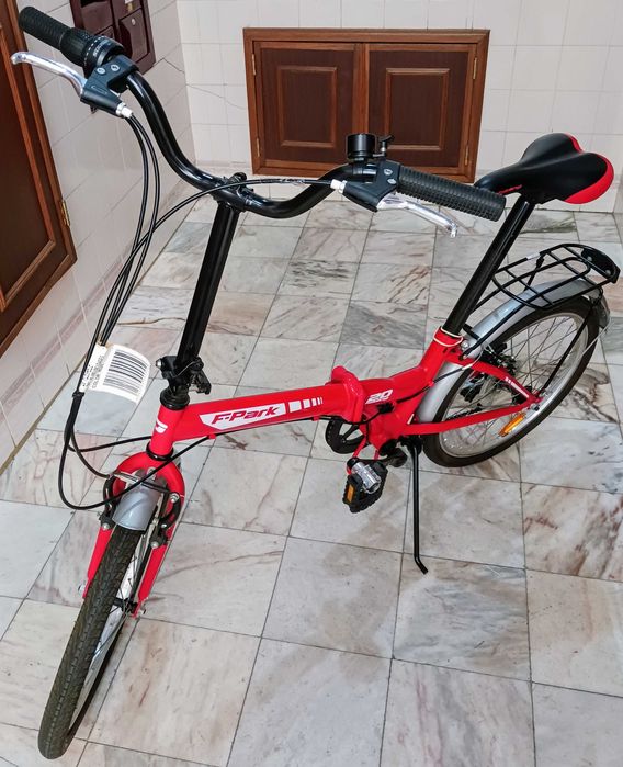Bicicleta Dobrável 20" - 6 velocidades