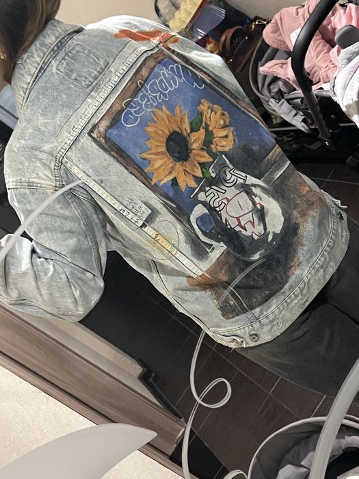 Джинсова куртка чоловіча Zara