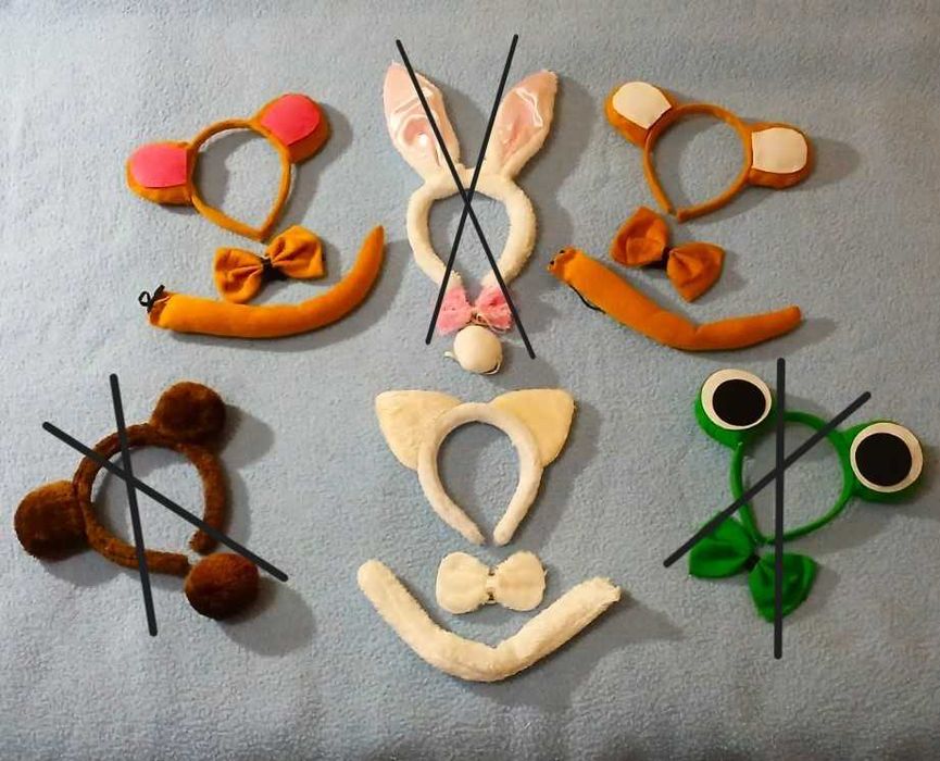 Обідки на волосся   Вушка Ріжки Антенки